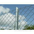 Powder Coated Commercial Cyclone Fence Chain Link Fencing